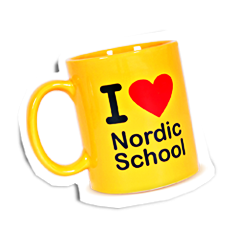 Кружка I love Nordic School 